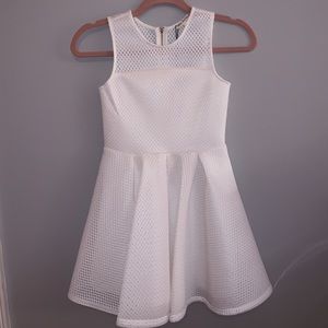 Miss Behave Girls White Dress
